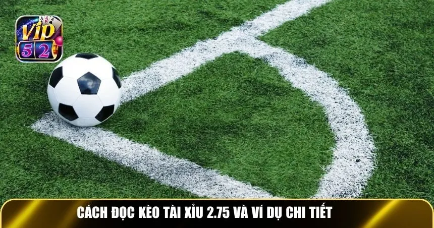Cách đọc kèo tài xỉu 2.75 và ví dụ chi tiết